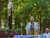 Waldgottesdienst und Neueinsegnung vom Herzforder Kreuz